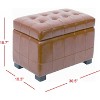 Manhattan Small Storage Ottoman - HUD4201 - Safavieh Couture - 4 of 4
