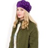 Anna-Kaci Women's Sequin Velvet Beret with Sparkling Embellishments and Comfortable Satin-Lined Interior - 3 of 4