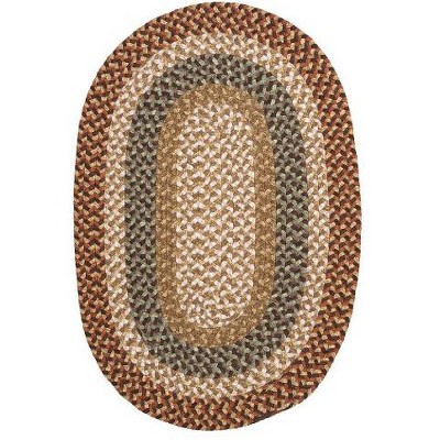 Colonial Mills Flowers Bay - Amethyst 2 Ft x12 Ft Runner (Oval) Rug Indoor/Outdoor 100% Polypropylene