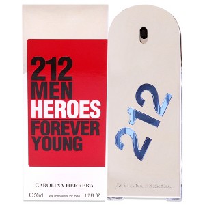 212 Heroes Forever Young by Carolina Herrera for Men - 1.7 oz EDT