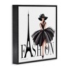 Stupell Industries Parisian Fashion Illustration Framed Giclee Art - 2 of 4