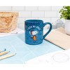 Silver Buffalo Peanuts Snoopy "I Need My Space" Ceramic Mug | Holds 14 Ounces - 4 of 4