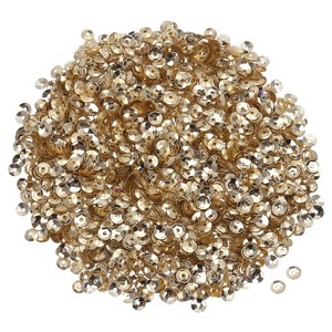 Unique Bargains Loose Shine Smooth DIY Crafts Sewing Cup Iridescent Sequins 3000 Pcs - 1 of 4