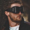 3 Pairs of Birdz Eyewear Buzzard Safety Motorcycle Goggles with Clear, Smoke, Yellow Lenses - 2 of 4