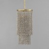 Maxim Lighting Fontaine 1 - Light Pendant in  Golden Silver - 3 of 3