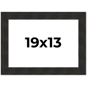 PosterPalooza | Contemporary Black Picture Frame - UV Acrylic, Backing Board, Hanging Hardware Included - 1 of 4