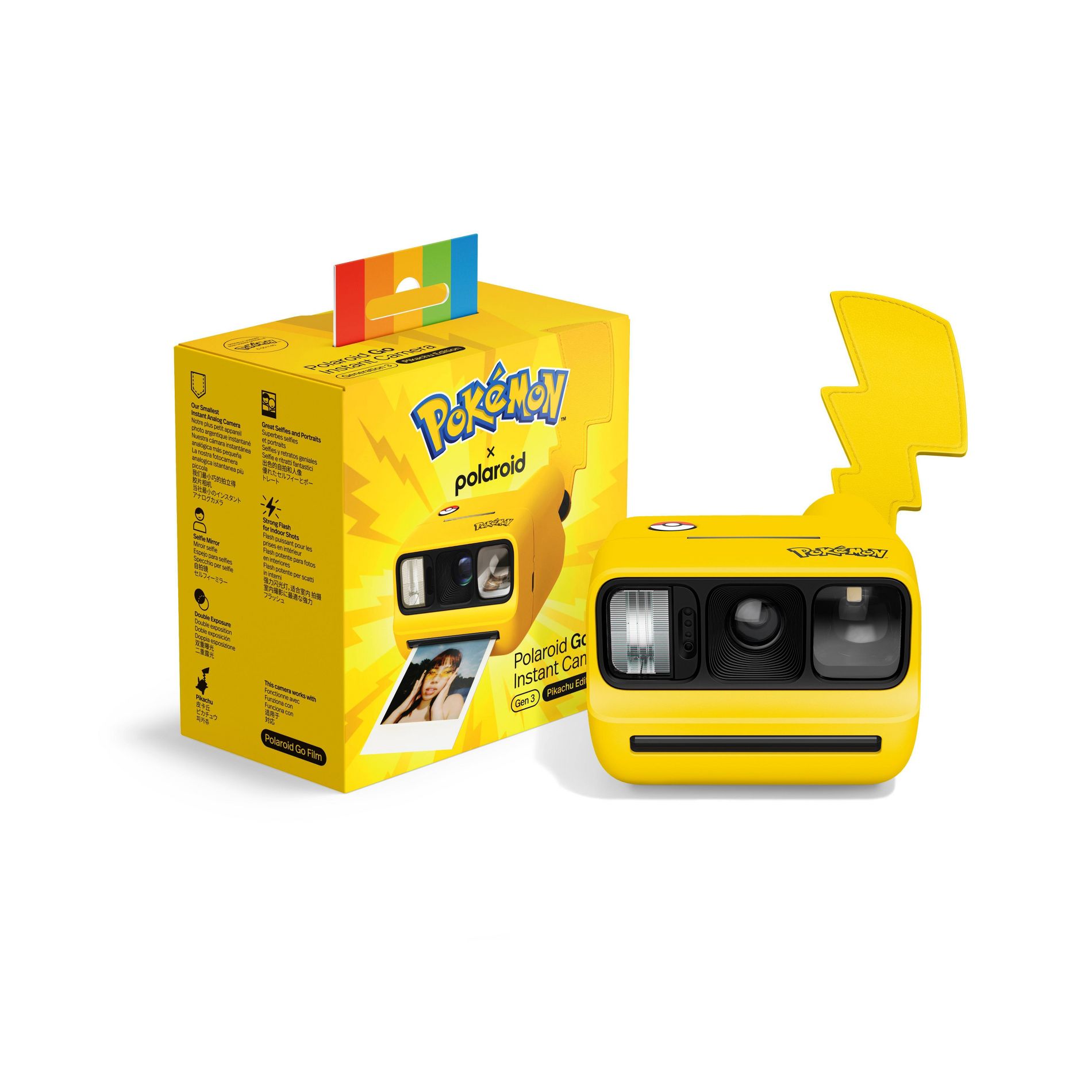 Polaroid Go Gen 3 Pokemon Camera Pikachu