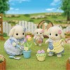 Calico Critters Blossoming Garden Set - Flora Rabbit Sister & Brother, Dollhouse Playset with Figures and Accessories - 2 of 4