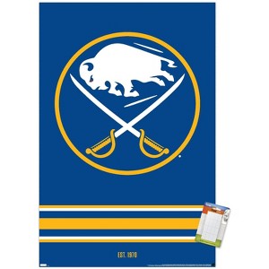 Trends International NHL Buffalo Sabres - Logo 21 Unframed Wall Poster Prints - 1 of 4