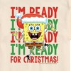 Men's - SpongeBob SquarePants - I'm Ready For Christmas Short Sleeve Graphic T-Shirt - 2 of 4