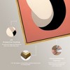 Art Remedy Ear Hoop Contemporary Shapes Abstract Wall Art Framed - 4 of 4