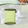 Unique Bargains Nylon Mesh Drawstring Golf Ball Storage Bag - 2 of 4