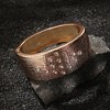 SOHI Women's California Gold Textured Crystal Bracelet - 2 of 4