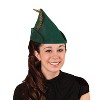 Beistle Felt Robin Hood Hat, (1/Pkg) Multicolored - 3 of 4