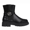 bebe Girl's Fashion Chelsea Boots Ankle Shoes for Kids with Back Quilted Collar - 2 of 4