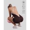 Seamless Quick-Dry Ribbed Sleeveless Yoga Romper – Backless Fitness Suit - 2 of 4