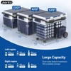Electric Cooler, Aeitto 32QT Portable Car Refrigerator Frezzer with Dual Zone&Independent Temperature Control, -4℉-68℉ Electric Compressor Cooler - 2 of 4