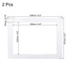 Unique Bargains PVC Magnetic Picture Photo Frame 2 Pcs - 2 of 4