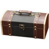 Vintage Inspired Decorative Wooden Treasure Chest and Shoe Box with Handle and Strap Ideal as Keepsake Box, Jewelry Box or Photo Storage Box - 2 of 4