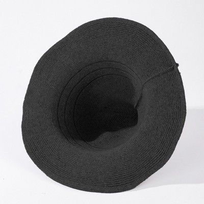 Anna-Kaci Women's Knit Witch Hat - Halloween Costume Accessory - Black - image 3