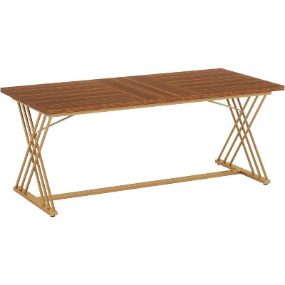 Tribesigns Large Computer Desk, Modern Wood Home Office Desk, Computer Table Executive Desk