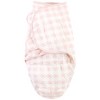 Hudson Baby Infant Girl Quilted Cotton Swaddle Wrap 3pk, Enchanted Forest, 0-3 Months - 4 of 4