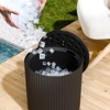 VisioGear Ice Buckets, Portable Ice Bucket Cooler with Table Top and Lid, Outdoor Drink Cooler Bar for Party, Pool, Black, 14.76"*14.76"*16.65" - 2 of 4