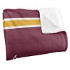 California State University, Dominguez Hills Primary Logo Silky Touch Blanket White 50x60 - 3 of 4