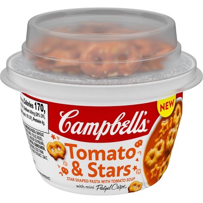 Campbell's Tomato & Stars Soup with Pretzel Crisps - 7.35oz