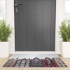 Henrike Schenk - Travel Photography Typical Houses Of Amsterdam Welcome Mat -Society6 - 2 of 3