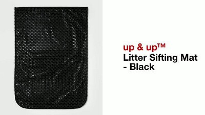 Litter Sifting Mat - Black - Up & Up™ : Target