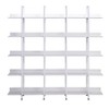 [VIDEO] 5 Tier Bookcase Home Office Open Bookshelf, Vintage Industrial Style Shelf with Metal Frame, MDF Board (Old Sku:WF286176AAK) - 2 of 4