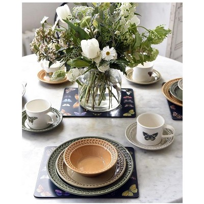 Botanic Garden Harmony Multicolor Butterfly Placemats Set of 4