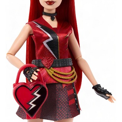 Детские куклы Descendants Disney Descendants Wicked Wonderland Tea Party Reveal with 7 Surprises a Red Fashion Doll and Accessories — фото 3