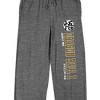 Dragon Ball Z Kanji Symbol & Logo Women’s Gray Heather Sleep Pajama Pants - 2 of 4