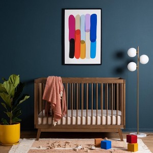 dadada baby Soho 3-in-1 Convertible Crib - Walnut - 1 of 4