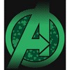 Girl's Marvel St. Patrick's Day Avengers' Logo T-Shirt - 2 of 4
