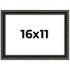 PosterPalooza | Antique Black Picture Frame - UV Acrylic, Backing Board, Hanging Hardware Included - 2 of 4