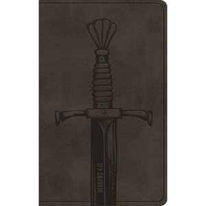 ESV Vest Pocket New Testament with Psalms and Proverbs (Trutone, Silver Sword) - (Leather Bound) - 1 of 1