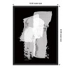 Amanti Art Contrast Chrome Poster by Urban Road Canvas Wall Art Print Framed 18 x 24-in. - 4 of 4