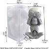 JDICTION 3D Skull Silicone Candle Mold (Not Look) - Skeleton Epoxy Resin/Cast Soap/Chocolate/Candy/Cake/Plaster Clay Mould - 2 of 4
