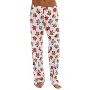 Just Love Womens Buffalo Plaid Knit Jersey Pajama Pants - 1 of 3