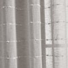 Lush Décor Farmhouse Textured Sheer Valance Gray Single 52x18+2 - 3 of 4