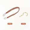 Unique Bargains Hand Woven Decorative Braided Curtain Tiebacks - 3 of 4