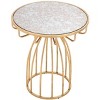 Zuo Silo Side Table Gold - 4 of 4