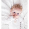 Burt's Bees Baby® Organic Cotton 5pk Long Sleeve Bodysuit - Cloud - image 2 of 2