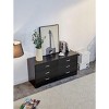 NicBex 6 Drawer Double Dresser for Bedroom,Modern Wood Style Drawers with Pulls,Dressers for Kids Room,Living Room,Entry and Hallway - 2 of 4