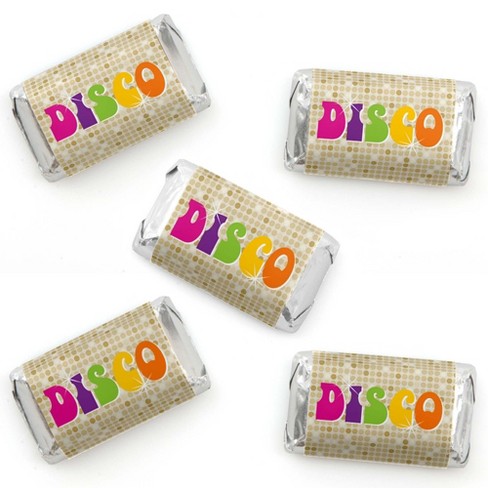 Big Dot Of Happiness 70's Disco - Mini Candy Bar Wrapper Stickers - 1970s  Disco Fever Party Small Favors - 40 Count : Target