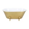 Cheung's Lavande Large Golden Metal Tub Decor - 3 of 4