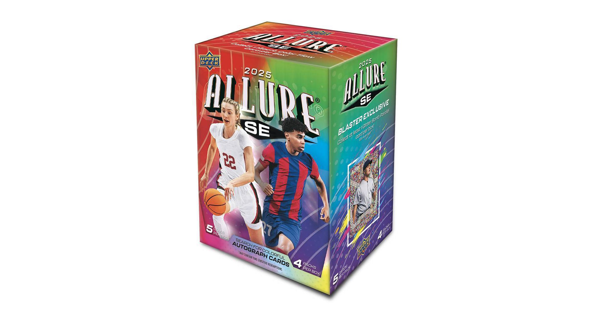 2025 Upper Deck Allure SE Sports Trading Card Blaster Box